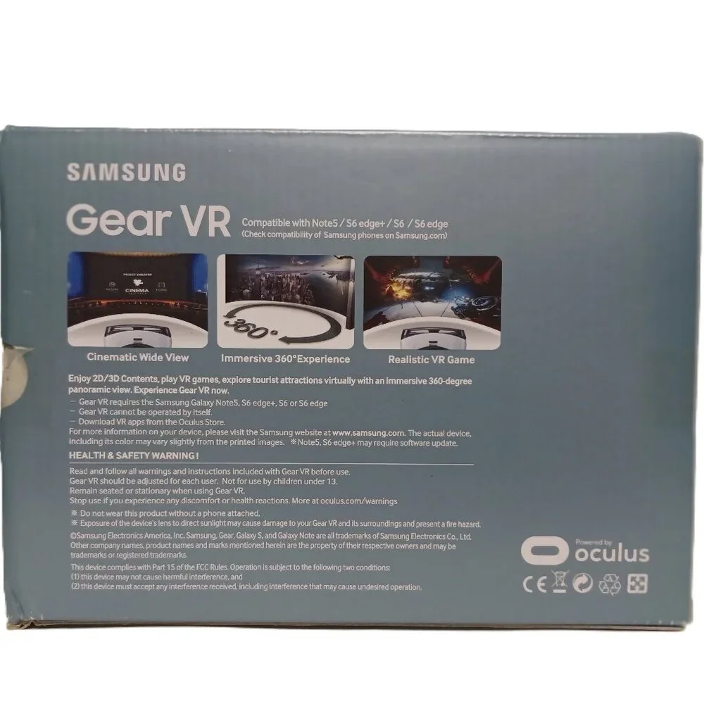 SAMSUNG Gear Oculus VR Headset - NG L2C NEW Collectible RARE DISCONTINUED